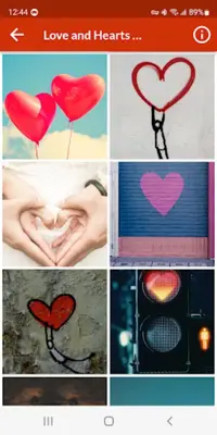 Love & Hearts Wallpapers android App screenshot 4